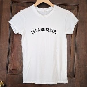 Alternative Apparel Let's Be Clear T Shirt